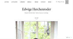 Desktop Screenshot of edwigeherchenroder.com